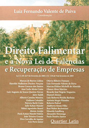Ler Direito Falimentar e a Nova Lei de Falências e Recuperação de Empresas, do autor H. J. Paiva Ler Direito Falimentar e a Nova Lei de Falências e Recuperação de Empresas, do autor H. J. Paiva