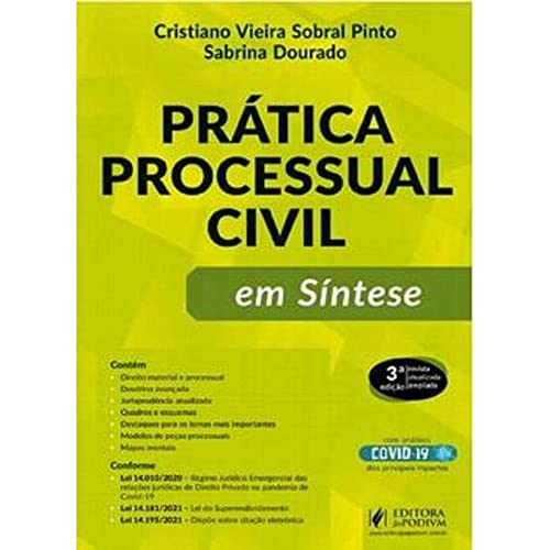 Ler Prática Processual Civil - Em Síntese - 3ª Edição (2022), do autor Sabrina Dourado