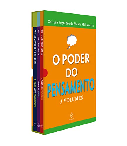 Ler Box O poder do pensamento, do autor Willian George Jordan; William Walker Atkinson Ler Box O poder do pensamento, do autor Willian George Jordan; William Walker Atkinson