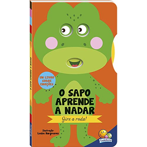 Ler Gire o Disco! Um livro sobre Emoções: Sapo, do autor Tulip Books Ler Gire o Disco! Um livro sobre Emoções: Sapo, do autor Tulip Books