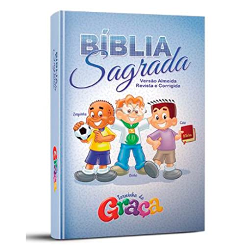 Ler Bíblia Sagrada Turminha Da Graça - Capa Azul, do autor Graça Editorial