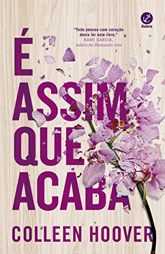 Capa de É Assim que Acaba, de Colleen Hoover