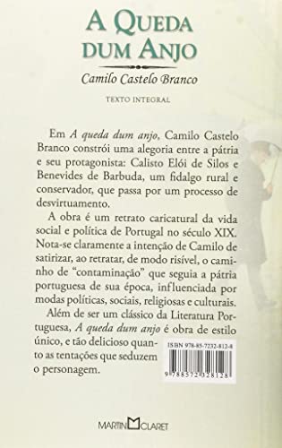 Ler A Queda Dum Anjo, do autor Camilo Castelo Branco Ler A Queda Dum Anjo, do autor Camilo Castelo Branco